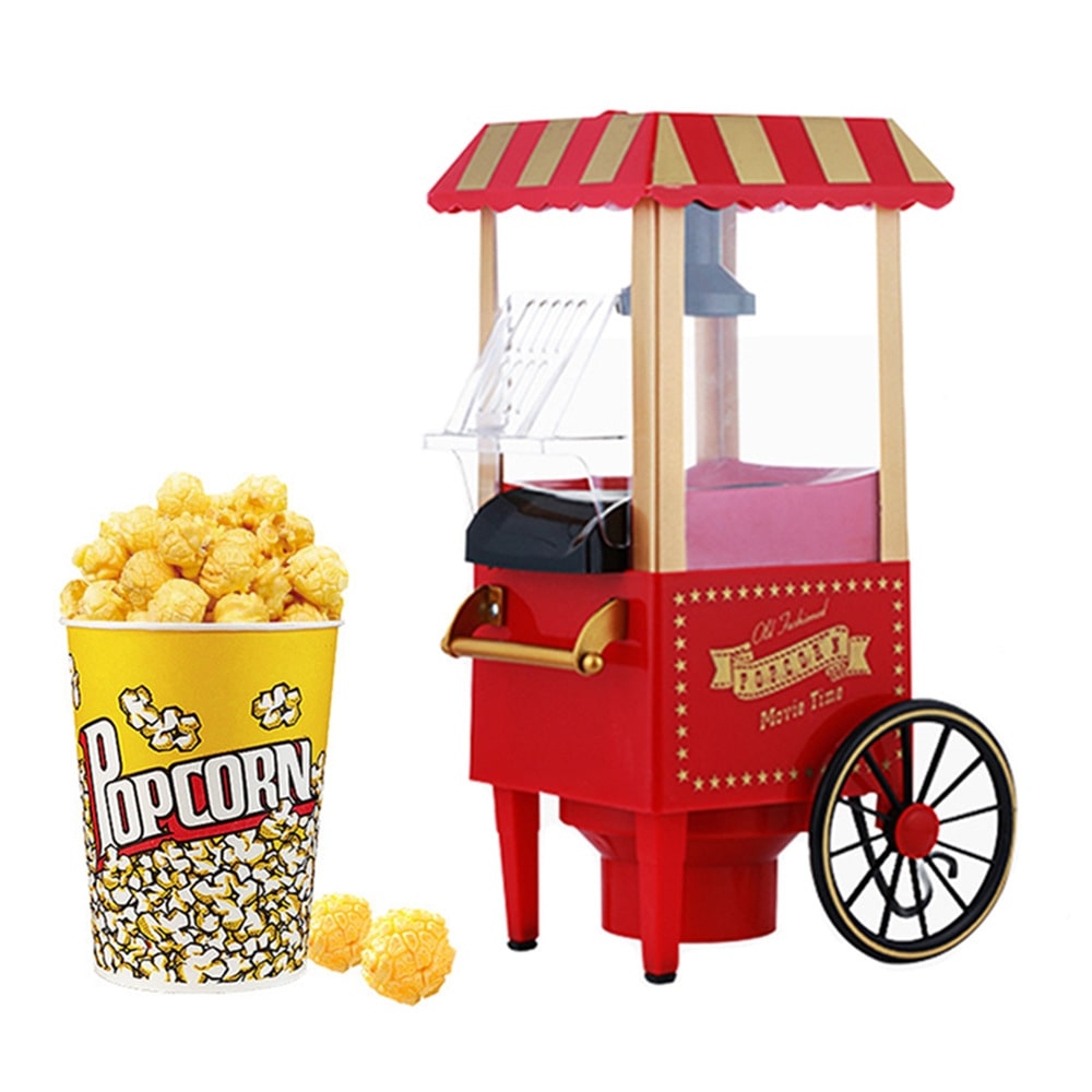Machine à Popcorn Électrique Automatique 1200W - Facile à Nettoyer - Idéale pour Bars et Familles YONIS