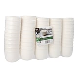 thumbnail of 50 Schalen Zuckerrohr `pure` 175 ml Ø 7,2 cm · 5,5 cm weiss `Cella`