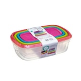 thumbnail of FIVE - Set di 4 scatole rettangolari per la conservazione degli alimenti