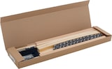 thumbnail of Lattenrost 90x200, Lattenrahmen aus Buche, 7 Komfortzonen, 28 Latten, Federholzrahmen Made in Germany, Lattenrost Selbstmontage, Traglast 150Kg