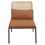thumbnail of SVEA Loungesessel Rattansessel Retrosessel Rattan vintage Braun