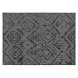 thumbnail of Polypropylen-Teppich für den Außenbereich 160 x 230 cm schwarz