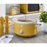 thumbnail of SWAN SF17021YELNEU Retro Slow Cooker 3,5L, Antihaft-Keramisches PFOA- und PTFE-freies, Vintage, Gelb, 200W
