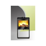 thumbnail of Poele a Bois  en acier INVICTA Borée - Puissance optimale: 7,5 kW - Max: 10 kW - Bûches 40 cm max, Ecodesign - Noir Invicta