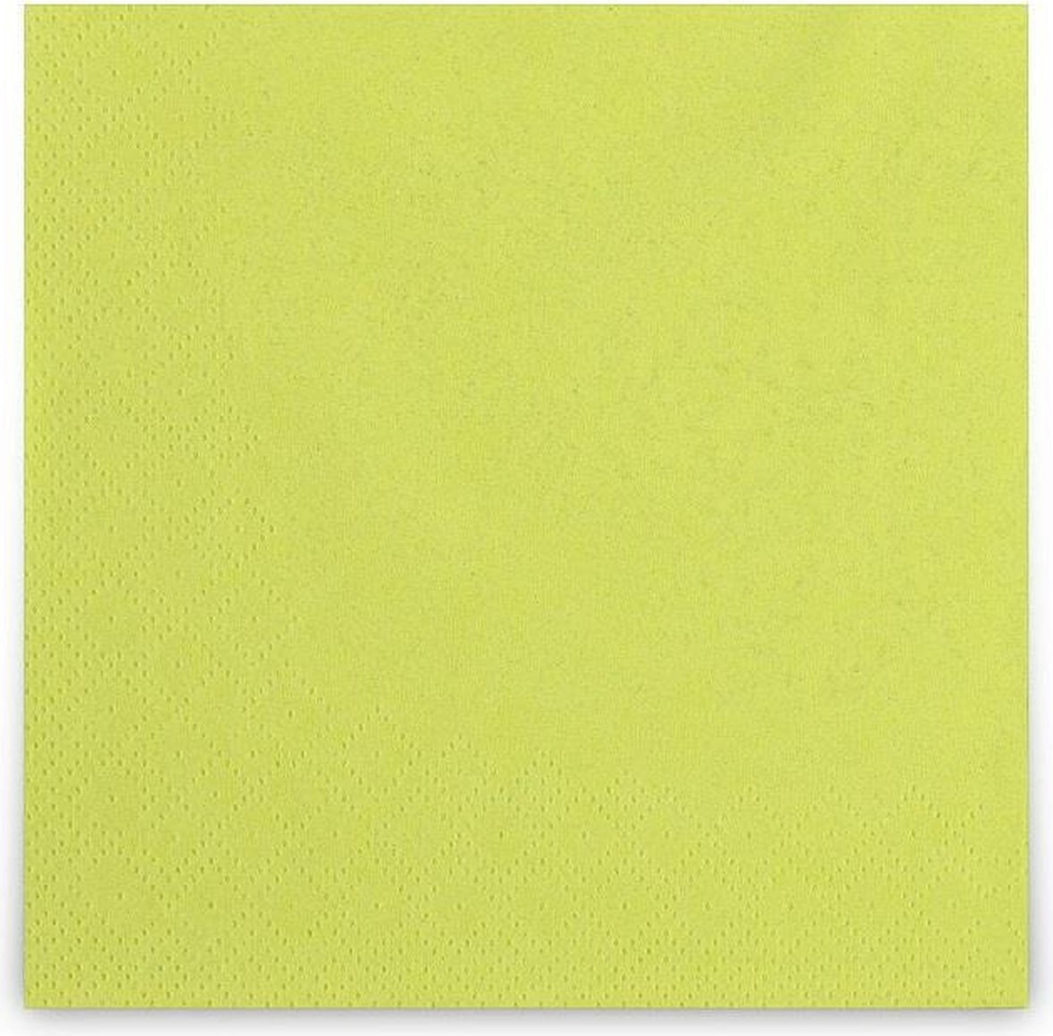Servietten Funny - 2-lagig - 1/4-Falz - 24 x 24 cm - 3600 Tafelservietten - kiwi