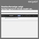 thumbnail of Exquisit PLUS Geschirrspüler 60 cm, 12 Maßgedecke, Unterbaufähig, Startzeitvorwahl, 11 Liter, GSP56312-030E weiss