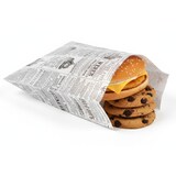 thumbnail of HOSTELBIO Bolsa de papel sandwiches/churros blanco "News" 12x5x26cm | 1000 uds