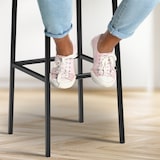 thumbnail of 2er Set Barhocker Montreal Kunstlederbezug schwarz/grau