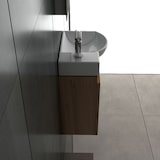 thumbnail of Alpenberger Gäste-WC Waschtisch | Keramik-Waschbecken mit Unterschrank | Badschrank mit Softclose | Vormontierter Waschbeckenunterschrank Badmöbel Set