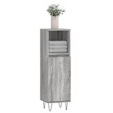 thumbnail of vidaXL Badschrank Grau Sonoma 30x30x100 cm Holzwerkstoff