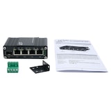 thumbnail of EXSYS EX-62020PoE 4-Port Industrie Ethernet Switch, PoE 1-Port 100/1000Fx SFP