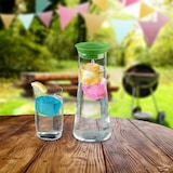 thumbnail of Relaxdays Eiswürfel, wiederverwendbar, 36er Set, XXL Dauereiswürfel aus Kunststoff, Partyeiswürfel für Getränke, bunt