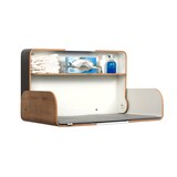 thumbnail of Timkid Wandwickeltisch KawaQ | Eiche, anthrazit, weiß