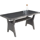 thumbnail of tectake Conjunto de ratán Catania  gris - 404250