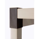 thumbnail of Estantería estándar modular de resina 1000 x 400 x 1500 mm. (h) 4 estantes BLANCO