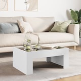 thumbnail of vidaXL Couchtisch mit Infinity-LED Weiß 70x50x30 cm