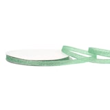 thumbnail of 32m Rolle Lurexband 6mm Netzband Glitzerband Dekoband Weihnachten Hochzeit Geschenkband Schleifenband Zierband Weihnachten Weihnachtsband Mint Silber