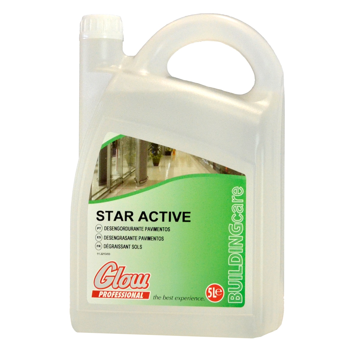 Glow Professional - Star Active - Desengordurante pavimentos sem perfume - 5L