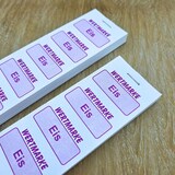 thumbnail of CombiCraft Wertmarken Block 'Eis' auf 10er Streifen weißes Papier - 1000 Abrisse