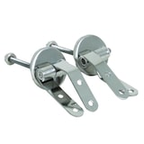 thumbnail of WellHome - Sedile WC in MDF con cerniere in acciaio inox 45x36x5,6 cm, colore Verde Scuro - Asi WC