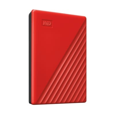 Disque Dur Externe Western Digital My Passport 2 To Rouge