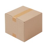 thumbnail of 20 x Faltkarton (250 x 250 x 185 mm) stabil 2-wellig Versandkarton Päckchen DHL Hermes Schachtel Box Paket braun BB-Verpackungen
