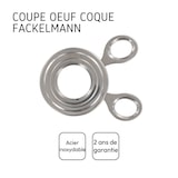 thumbnail of Coupe-œuf à la coque Inox Fackelmann