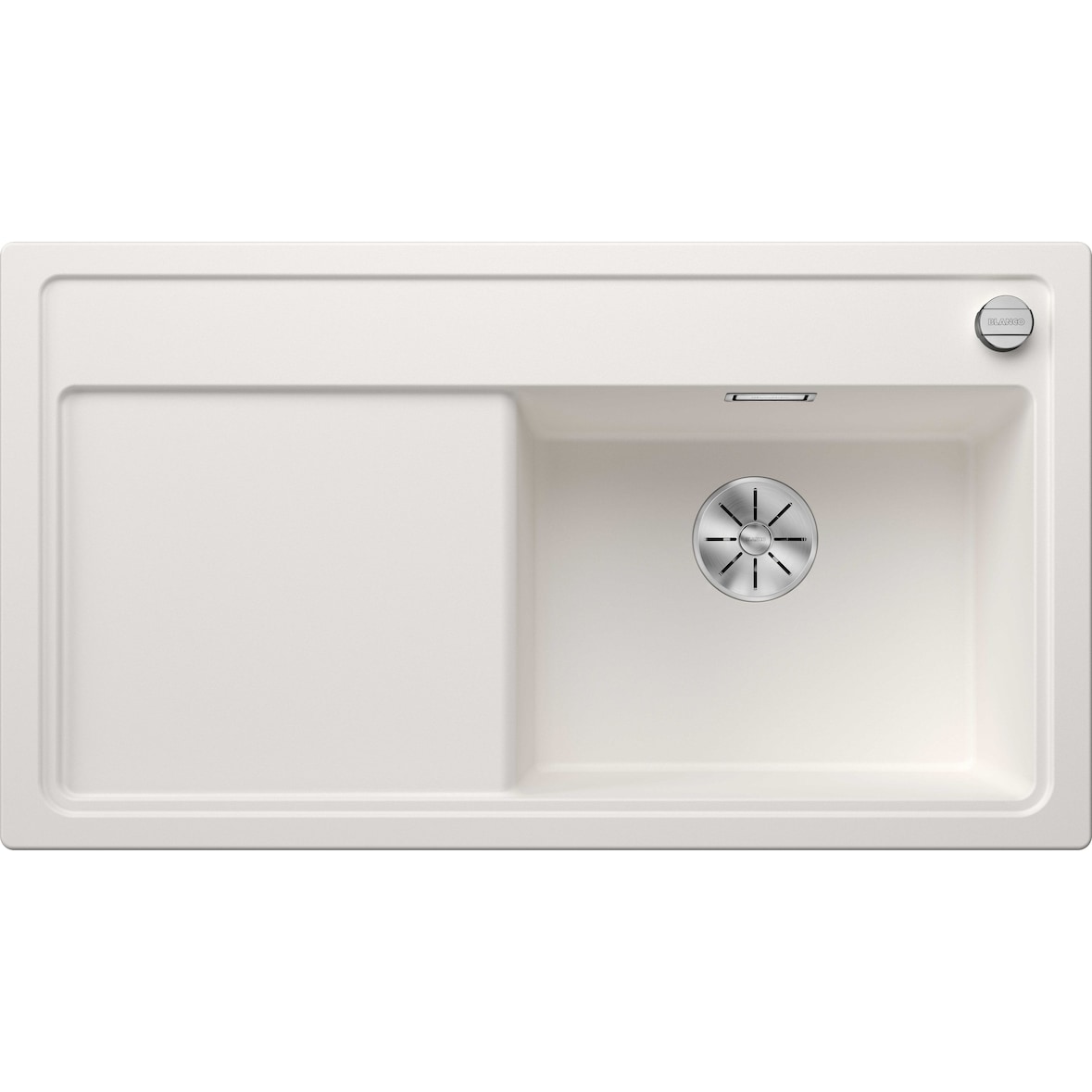 BLANCO ZENAR 5 S Einbauspüle SILGRANIT weiß ab 50 cm Excenter