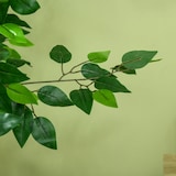 thumbnail of HOMCOM ficus artificial con maceta 150 cm planta artificial con 882 hojas para interiores decoración en salón oficina casa verde