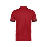 thumbnail of DASSY® Traxion Next Poloshirt, D-FX Flex, UV-Schutz UPF 50+, Mesheinsätze, 50% recyc. PES, Art. 710079 rot/schwarz 3XL