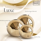 thumbnail of IvoQ Luxus Goldfarbenes Keramik Vasen-Set - Elegantes & Modernes Design - 3-Teilig