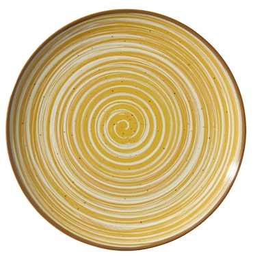 METRO Professional Piatto piano Madleen, ceramica, Ø 26 cm, giallo, 6 unità