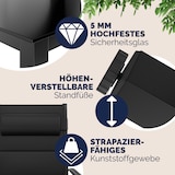 thumbnail of CASARIA® Gartenmöbel Set Gartentisch 6 Stühle Anthrazit