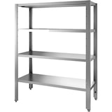 thumbnail of Estanteria De Pie Industrial De Acero Inoxidable Aisi 304   Con 4 Estantes Y Patas Regulables En Altura 1800X600X1700Mm