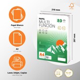 thumbnail of Folios a4 80gr 50 hojas, Papel Multiusos para Impresora, Folios para Impresoras Láser y de Inyección, Para uso Oficina, Material Escolar- Ofituria