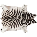 thumbnail of Alfombra imitación piel de cebra 155 x 190 cm