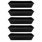 thumbnail of Pflanzkasten für Europaletten 1-6 Stück verzinkt schwarz Balkon Blumenkasten schwarz