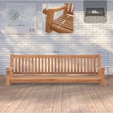 thumbnail of Schaukelbank MUVER - Holz Teak 200x70x62 cm | Hängebank Gartenschaukel Zum Aufhängen Veranda-Schaukel