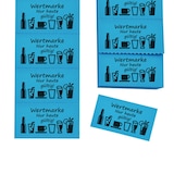 thumbnail of CombiCraft Wertmarken Block auf 10er Streifen 'Nur heute gültig' in Blau - 1000 Abrisse