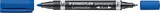 thumbnail of STAEDTLER Marqueurs LUMOCOLOR permanents double pointe - Coloris Bleu