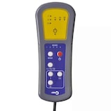 thumbnail of vidaXL Massagesessel Hellgrün Samt