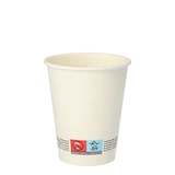 thumbnail of 400 Trinkbecher, Pappe To Go 0,2 l Ø 8 cm · 9,1 cm weiss