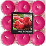 thumbnail of Papstar "Flavour" Duftlichte Wild Raspberry in Polycarbonathülle, 6 x 18 Stück