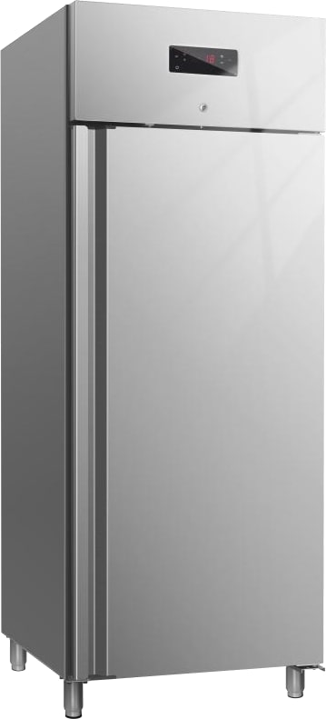 Edelstahl-Kühlmöbel 1 Tür 700 Liter 0 +8 °C tropentauglich