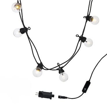 Lumisky Guirnalda conectable PARTY 20 LED 8,7M PVC Transparente