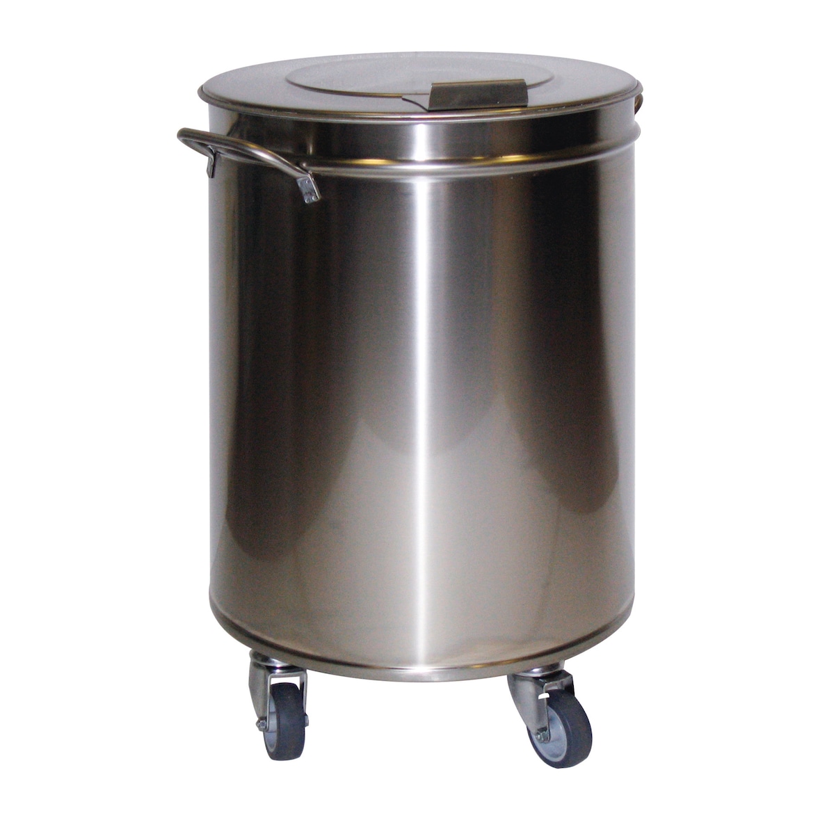 cookmax Abfalleimer 95 l ø 450 mm mit Deckel 450 x 450 x 685 mm