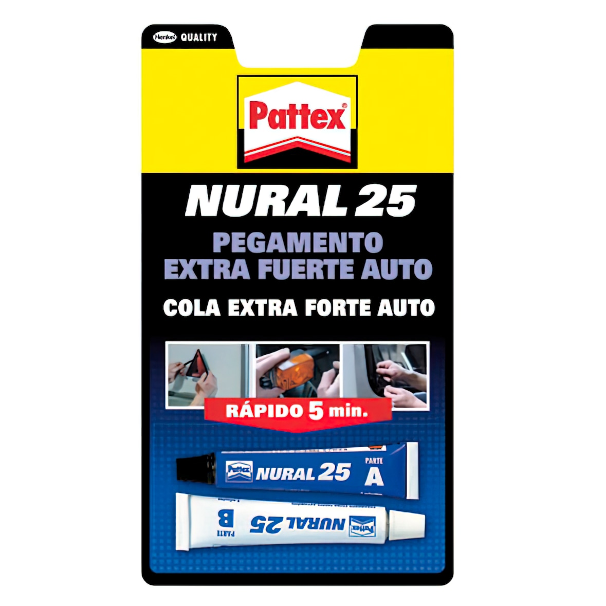Nural- 25 Transparente (Juego 2 Tubos 22 cm ³.)