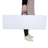 thumbnail of METRO PROFESSIONAL Banco dobrável Pamua, aço, assento em HDPE, 183 cm, branco