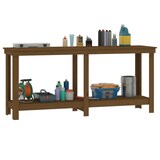 thumbnail of vidaXL Werkbank 180x50x80 cm massief grenenhout honingbruin