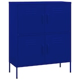 thumbnail of vidaXL Lagerschrank Marineblau 80x35x101,5 cm Stahl